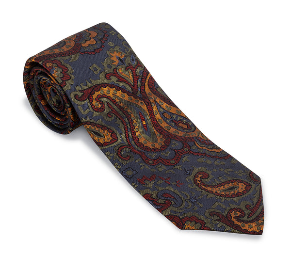 Blue Fernbank Paisley Necktie