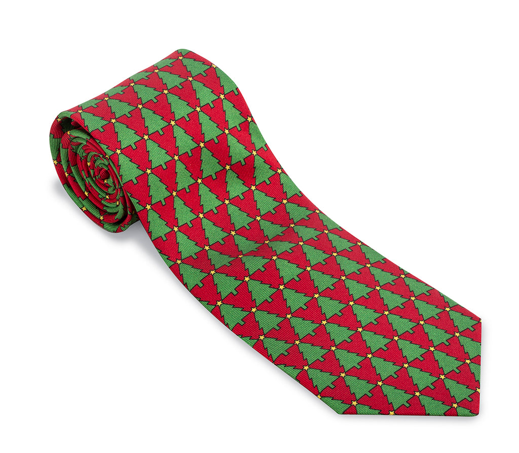 Red Tannenbaum Necktie