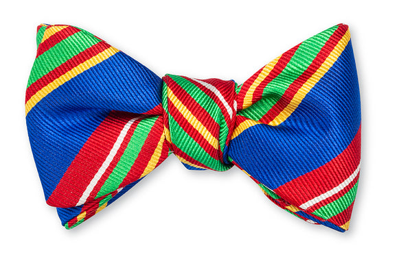 Royal Davis Stripes Bow Tie