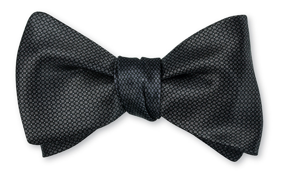 Black Fairfield Bow Tie