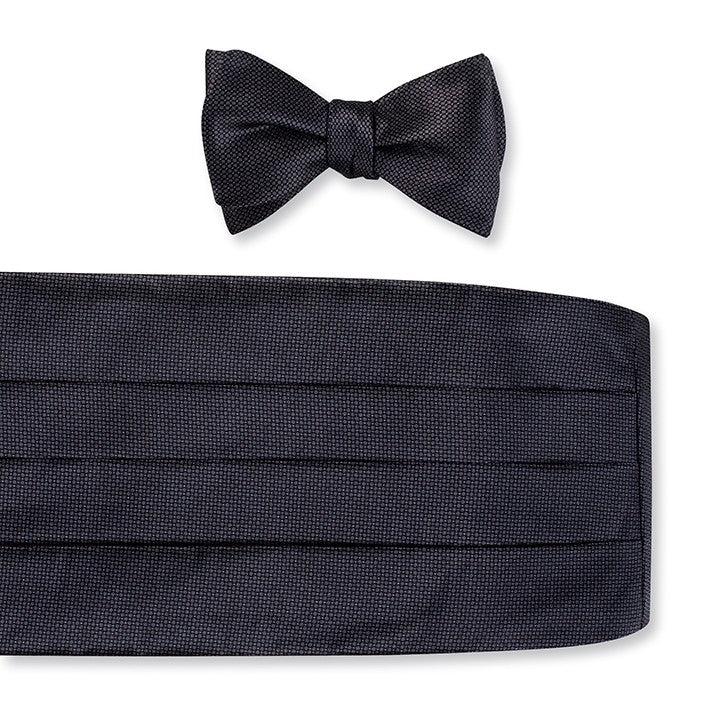 Black Fairfield Cummerbund Set