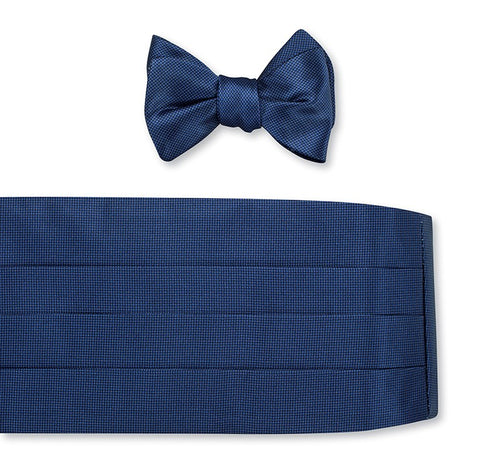 Navy Fairfield Cummerbund Set