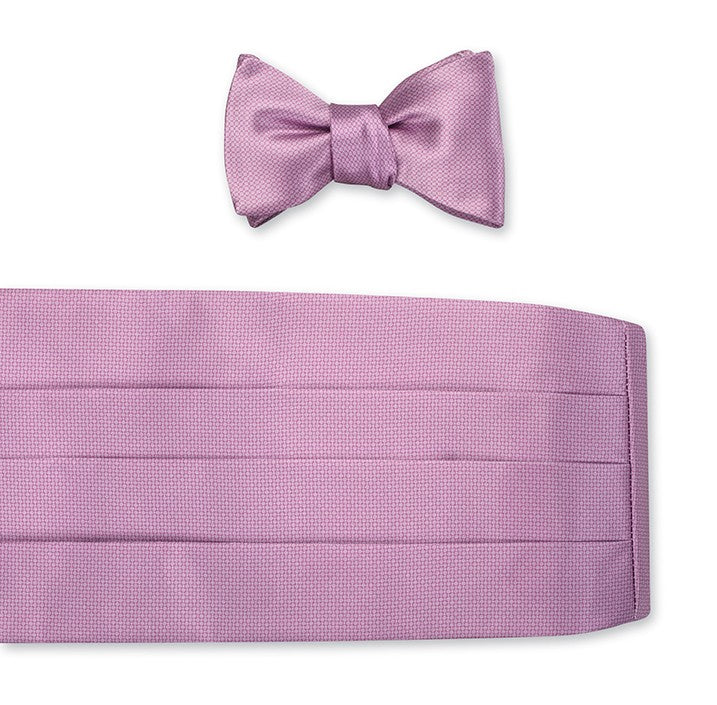 Mauve Fairfield Cummerbund Set