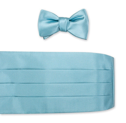 Aqua Fairfield Cummerbund Set