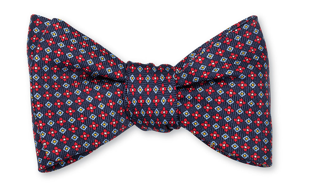Navy Fairview Neats Bow Tie