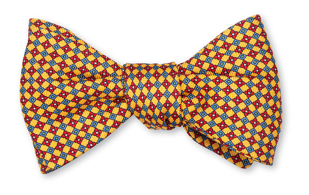 Yellow Fairview Neats Bow Tie
