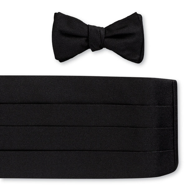 Faille Cummerbund Set