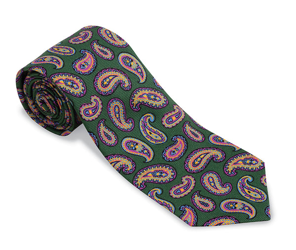 Green Caldwell Pine Necktie