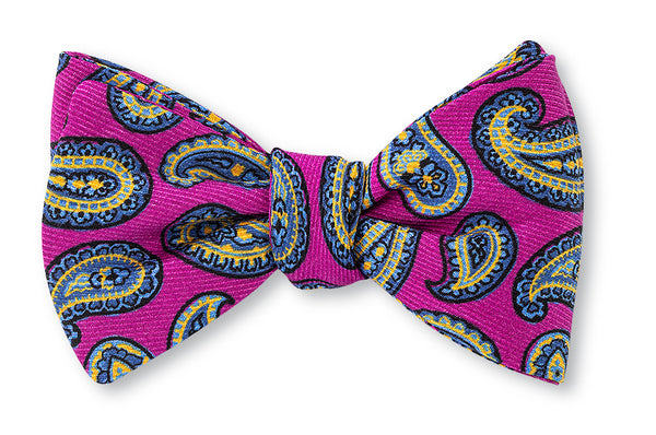 Fuchsia Caldwell Pine Bow Tie