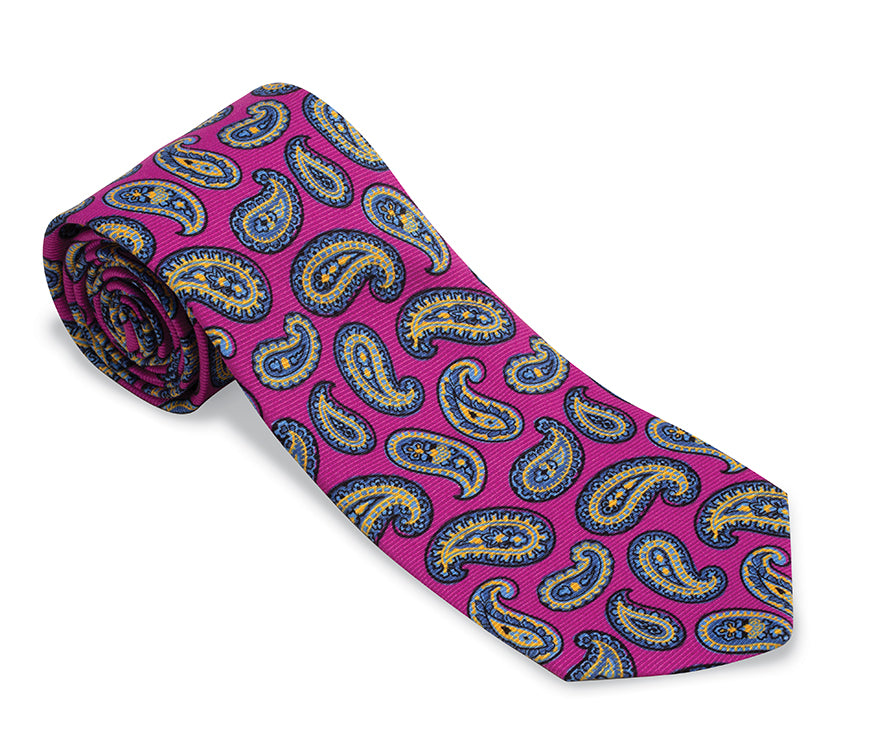 Fuchsia Caldwell Pine Necktie