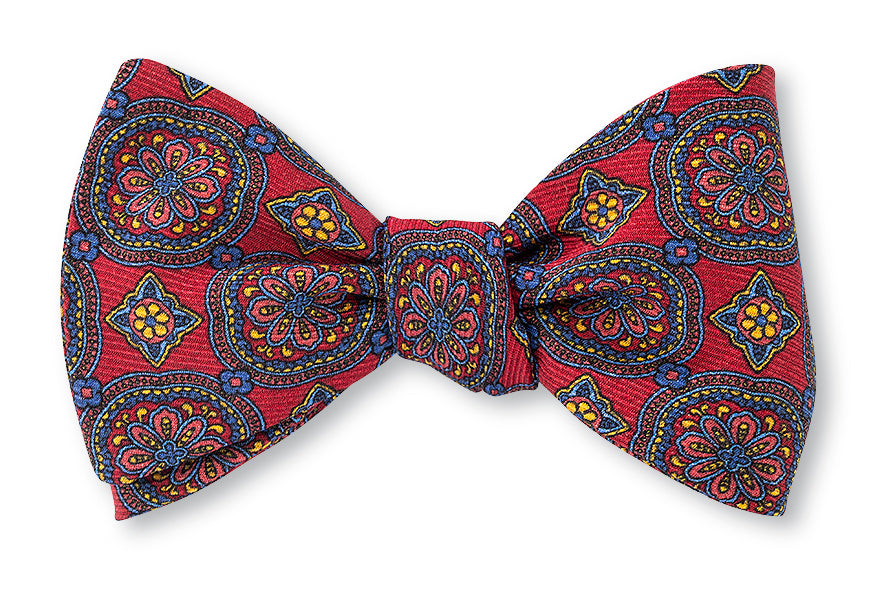 Cardinal Caldwell Medallions Bow Tie