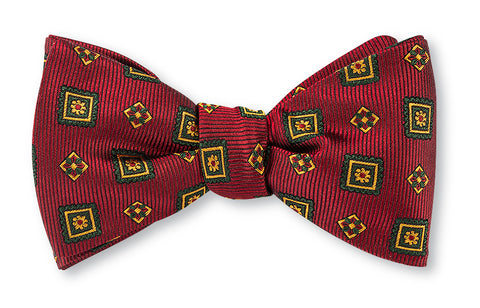 Cardinal Delta Medallions Bow Tie