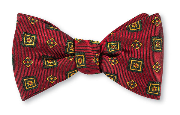 Cardinal Delta Medallions Bow Tie