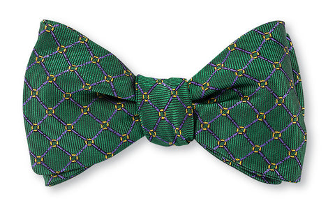 Green Delta Links Bow Tie