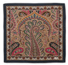 Ladie's Navy Peacock Paisley Scarf