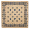 Lady's Tan Medallions Scarf