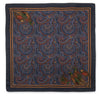 Lady's Blue Pheasant Paisley Scarf