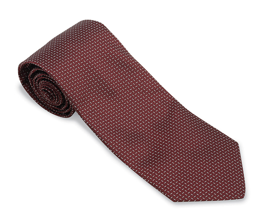 Burgundy Wilton Necktie
