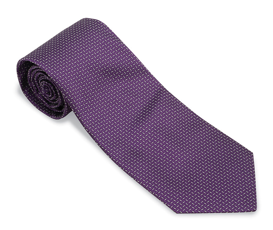 Purple Wilton Necktie