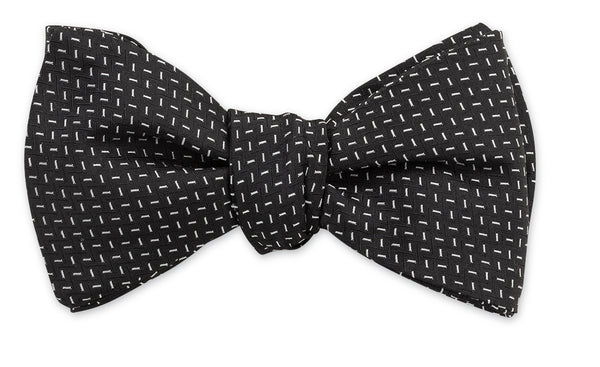 Black Wilton Bow Tie