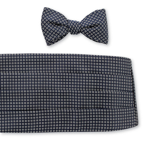 Navy Fitzhugh Cummerbund Set