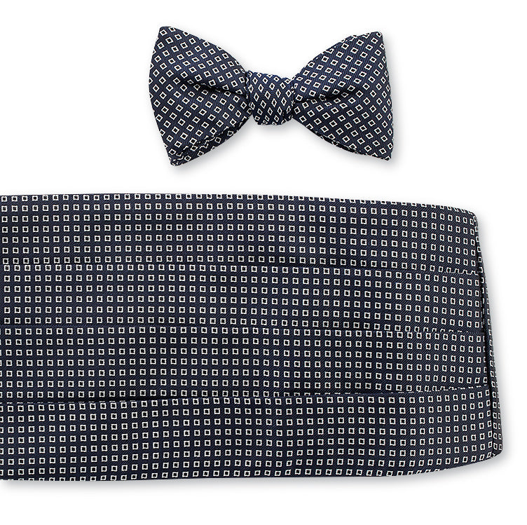 Navy Fitzhugh Cummerbund Set