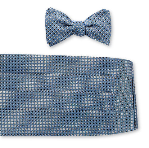 Sky Blue Fitzhugh Cummerbund Set