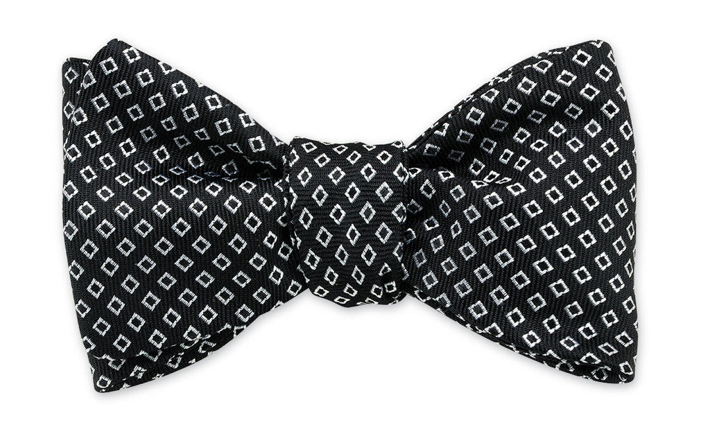 Black Fitzhugh Bow Tie