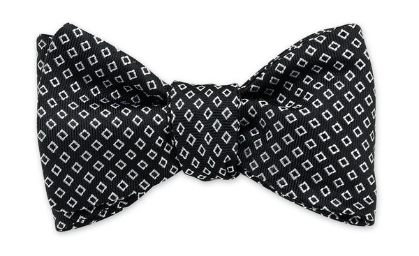 Black Fitzhugh Bow Tie