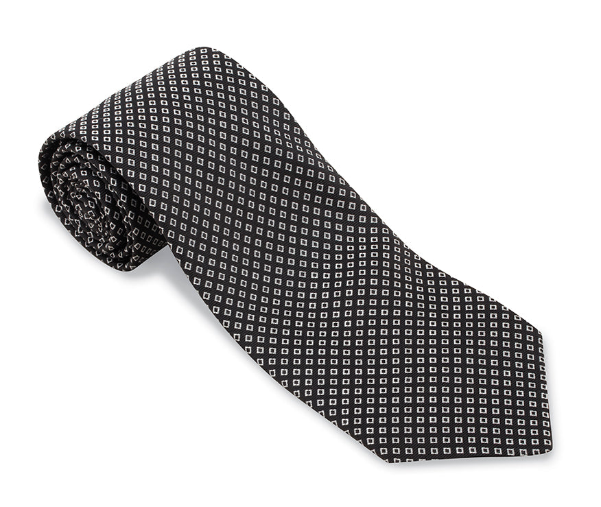 Black Fitzhugh Necktie