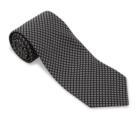 Black Fitzhugh Necktie
