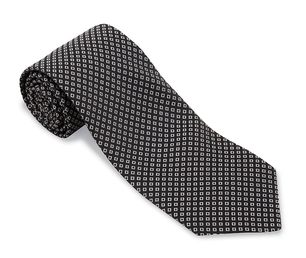 Black Fitzhugh Necktie