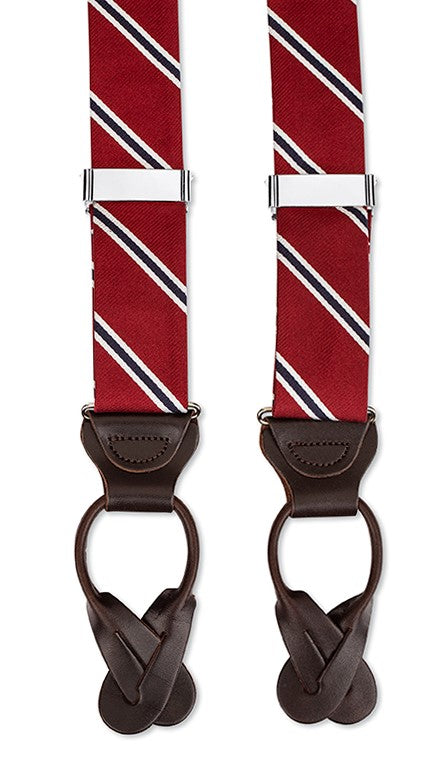 striped suspenders