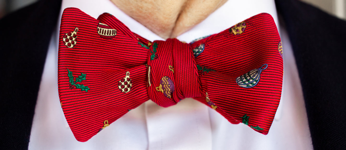 Holiday Bow Ties and Other Fine Accessories from R. Hanauer 