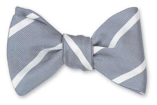grey bow ties
