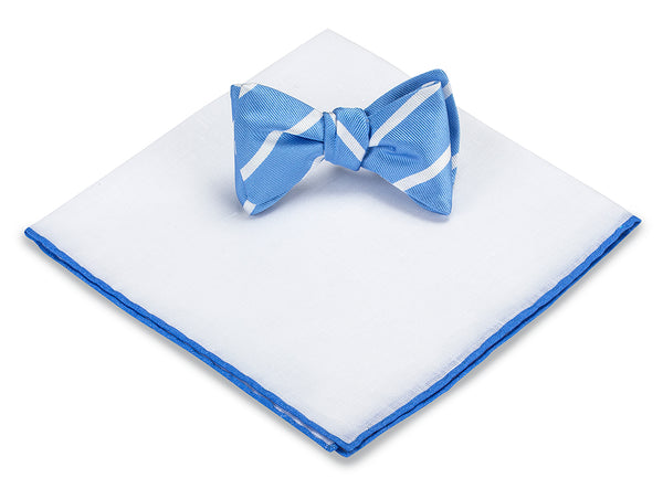 bow tie and pocket square set
