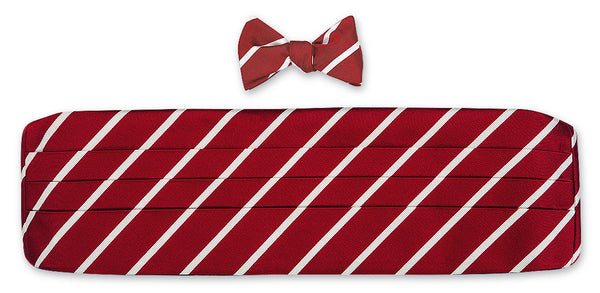 bow tie and cummerbund sets