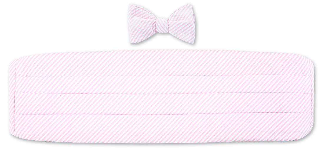 Watermelon Kids Striped Satin Cummerbund Watermelon Kids Striped Satin Cummerbund
