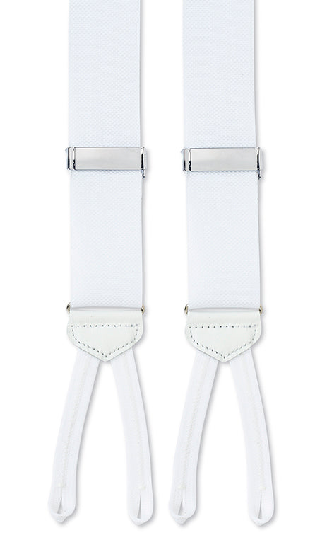 white suspenders
