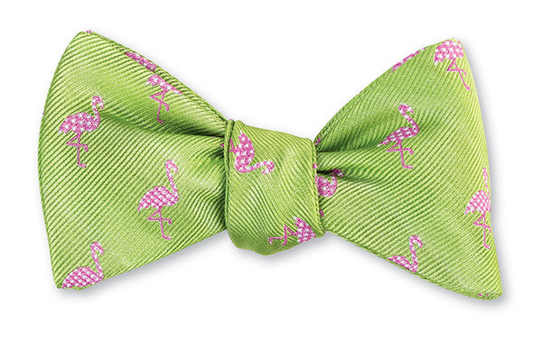 flamingo bow tie