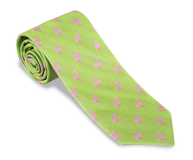 green necktie