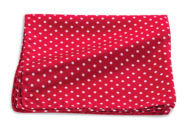 polka dot pocket square