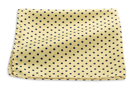 yellow pocket square