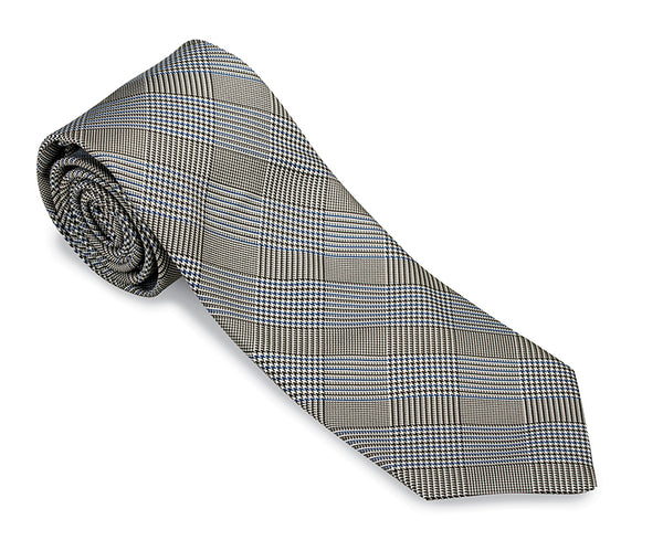 glen plaid necktie