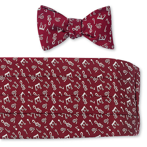 Music Notes Cummerbund Music Notes Cummerbund