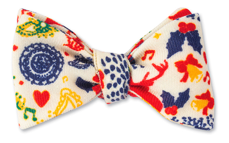 christmas bow tie