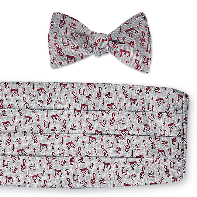 Music Notes Cummerbund Music Notes Cummerbund