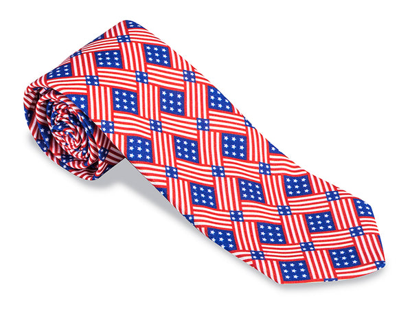 patriotic necktie