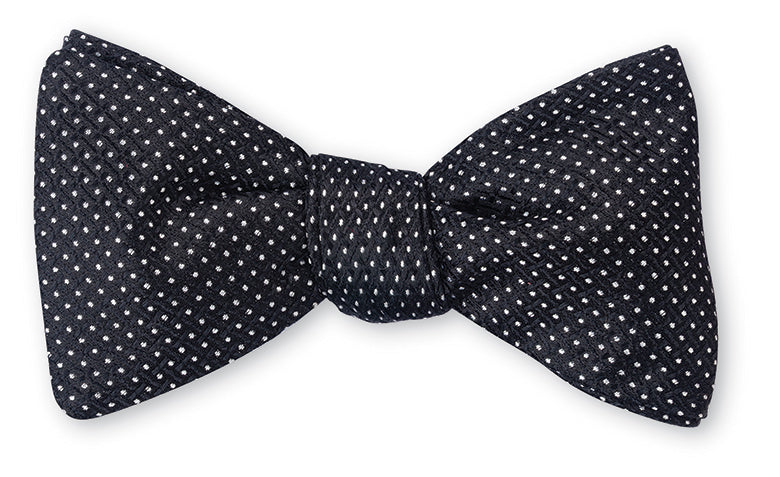black bow tie