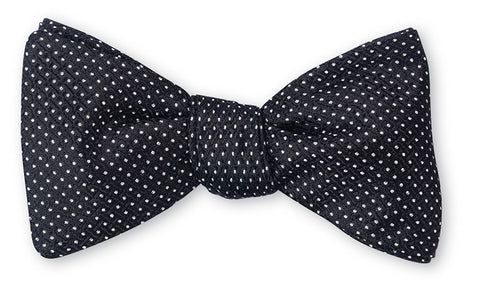 black bow tie